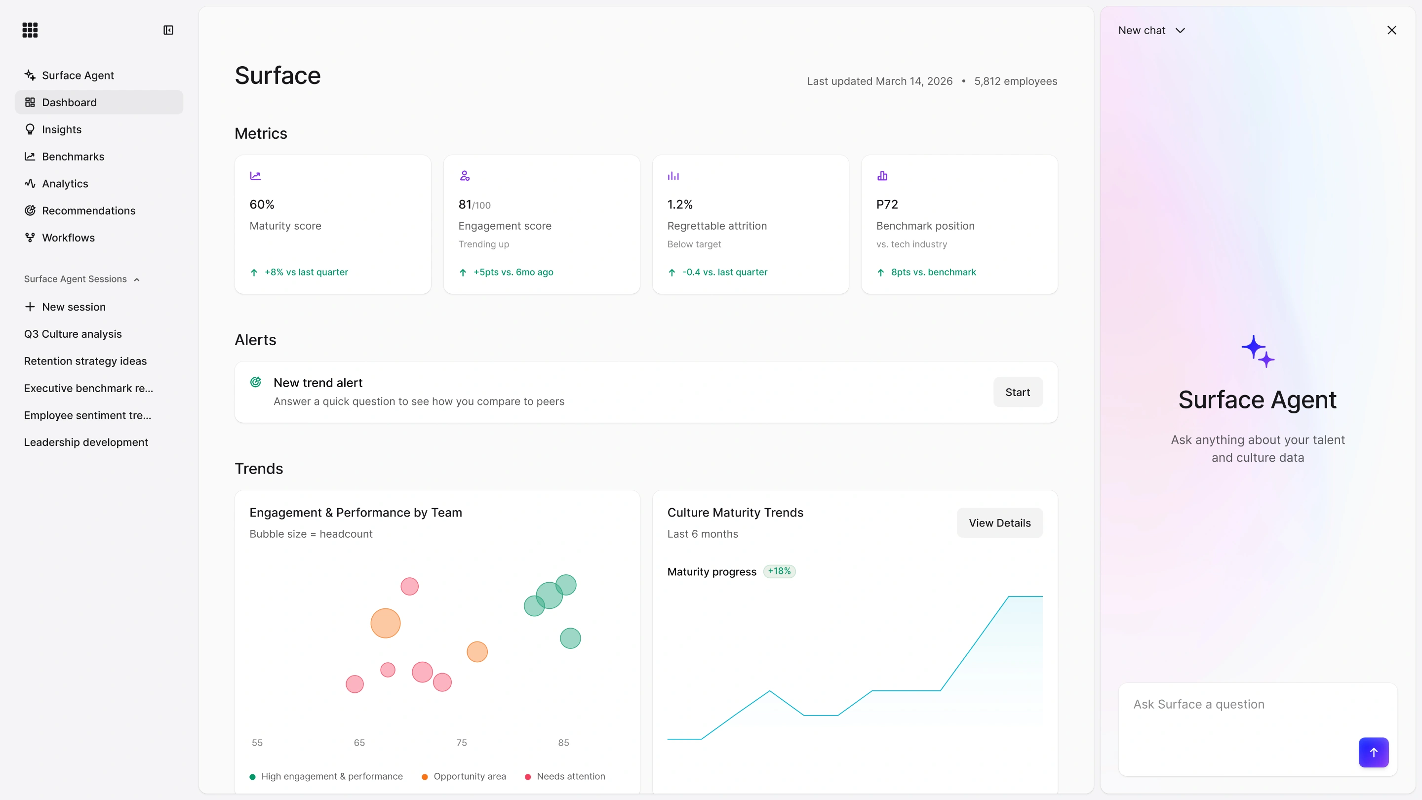 Surface website