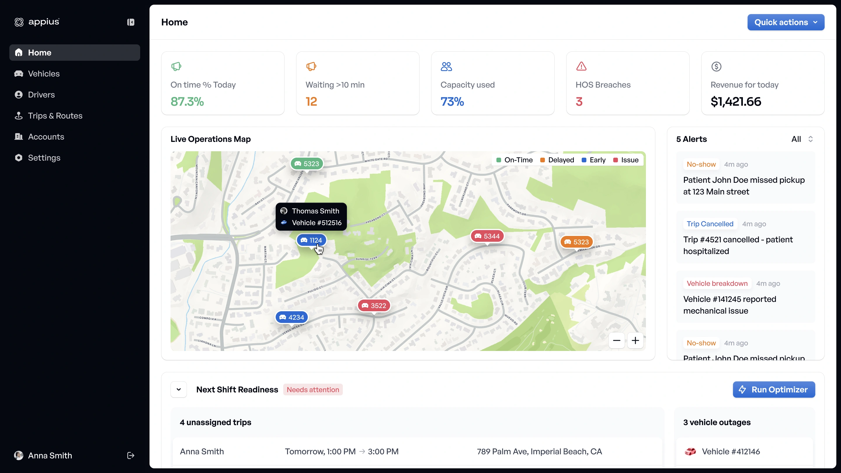 Appius website