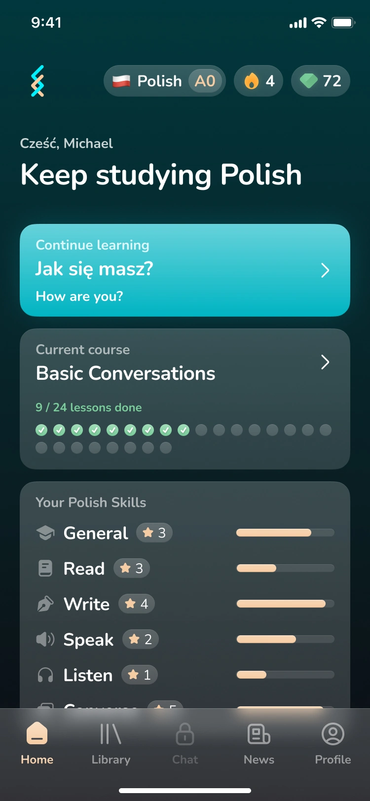 CultureShock app screen 1