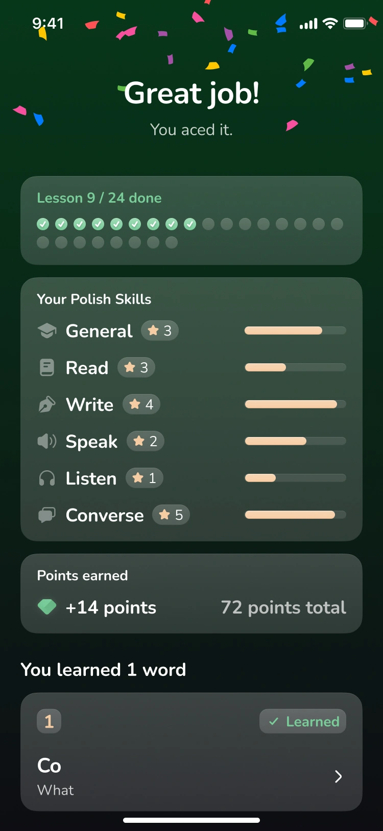 CultureShock app screen 2